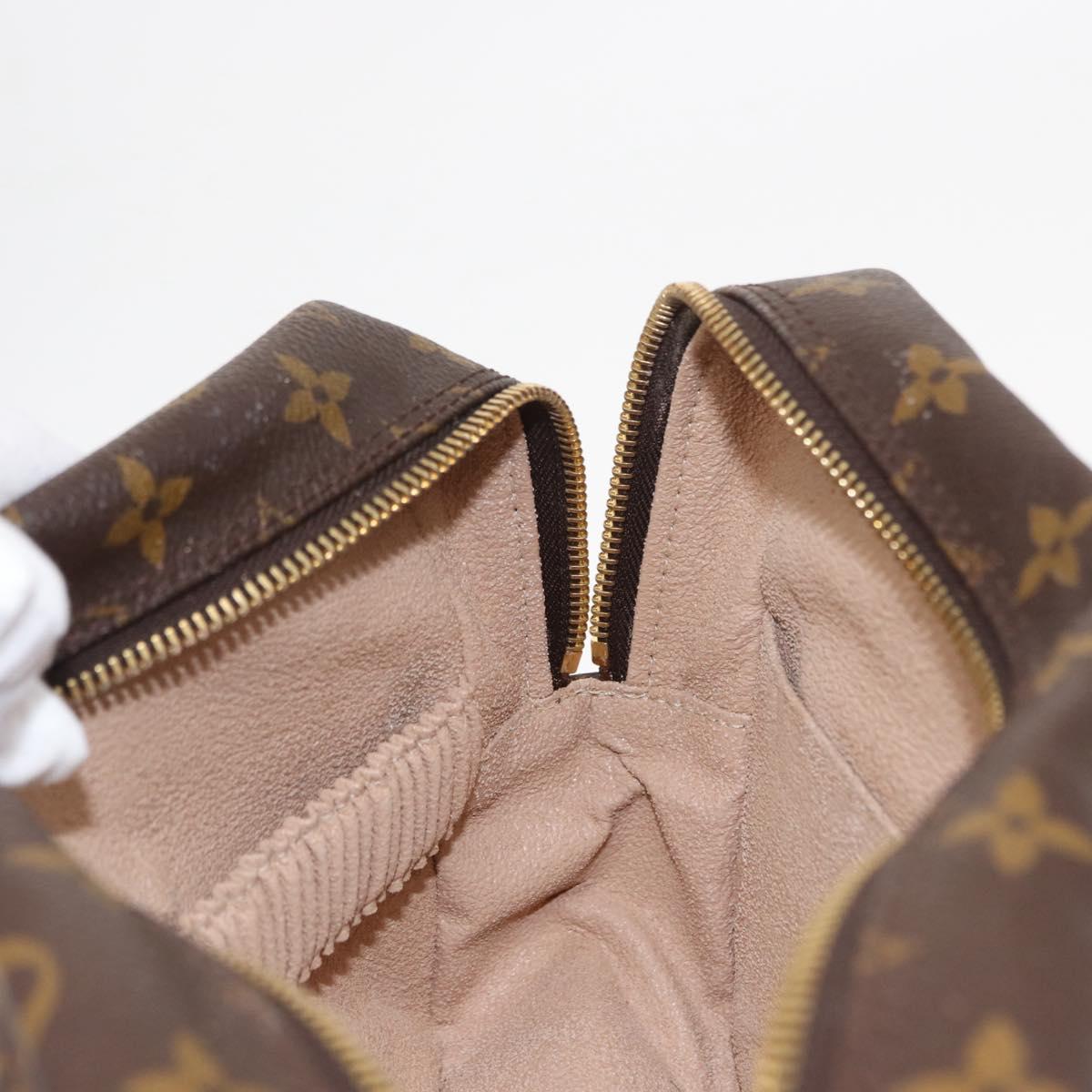 LOUIS VUITTON Monogram Trousse Toilette 28 Clutch Bag M47522 LV Auth ka317