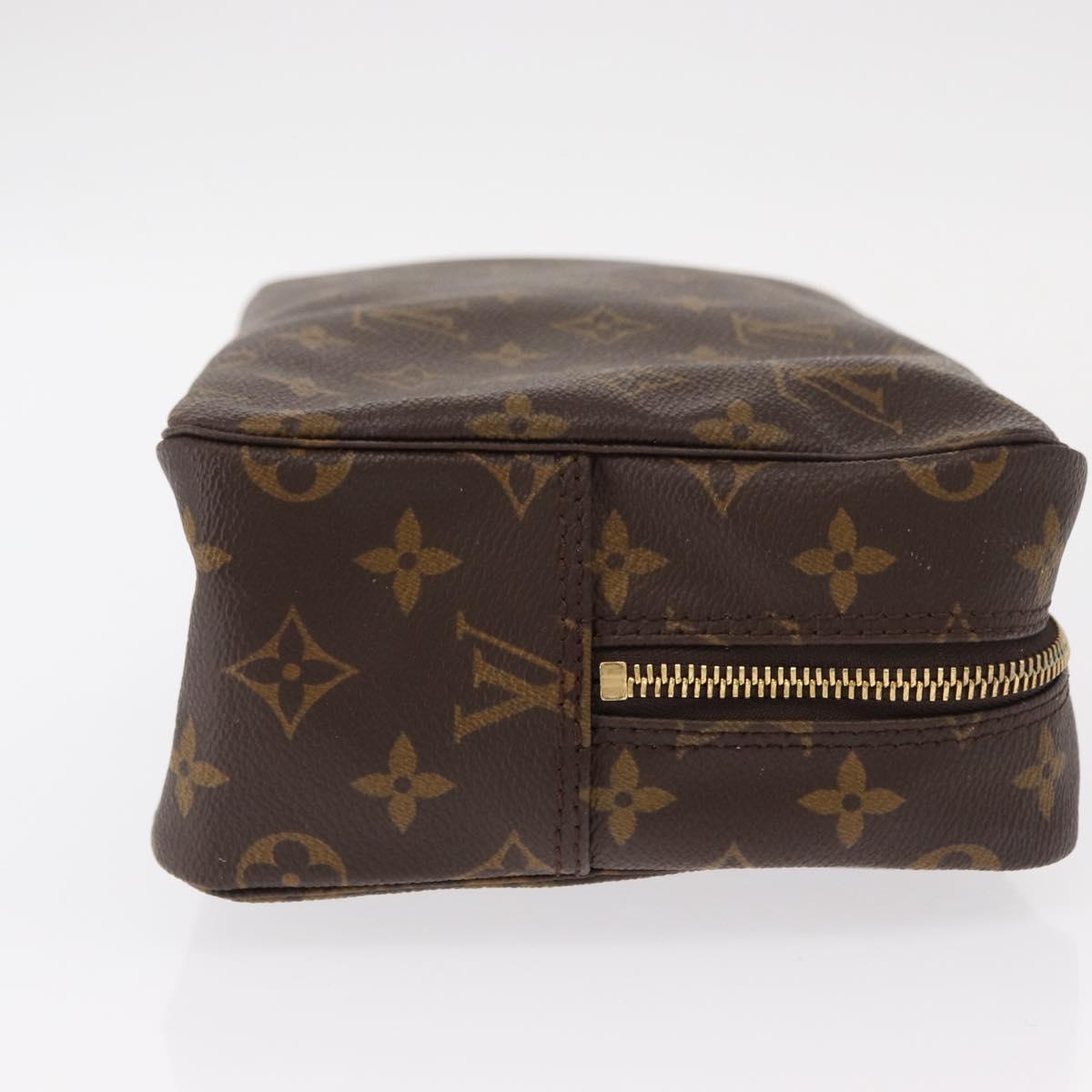 LOUIS VUITTON Monogram Trousse Toilette 28 Clutch Bag M47522 LV Auth ka317