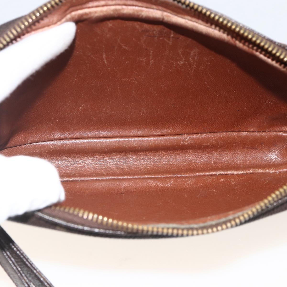 LOUIS VUITTON Monogram Marly Dragonne PM Clutch Bag M51827 LV Auth ka3181