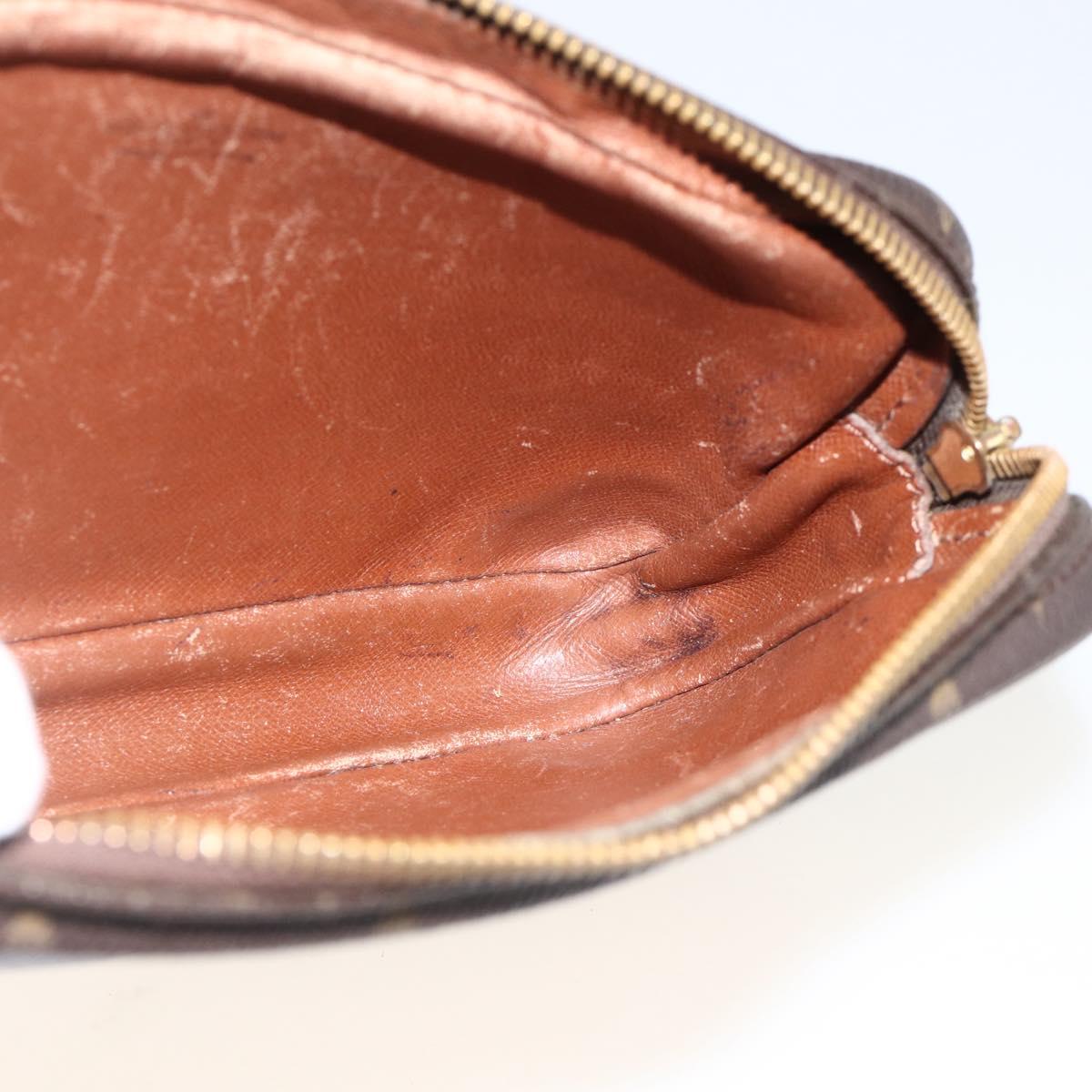 LOUIS VUITTON Monogram Marly Dragonne PM Clutch Bag M51827 LV Auth ka3181