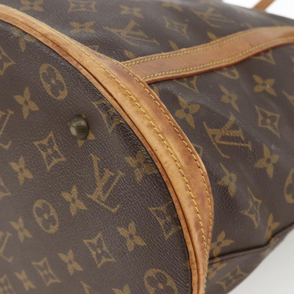 LOUIS VUITTON Monogram Bucket GM Shoulder Bag M42236 LV Auth ka3186