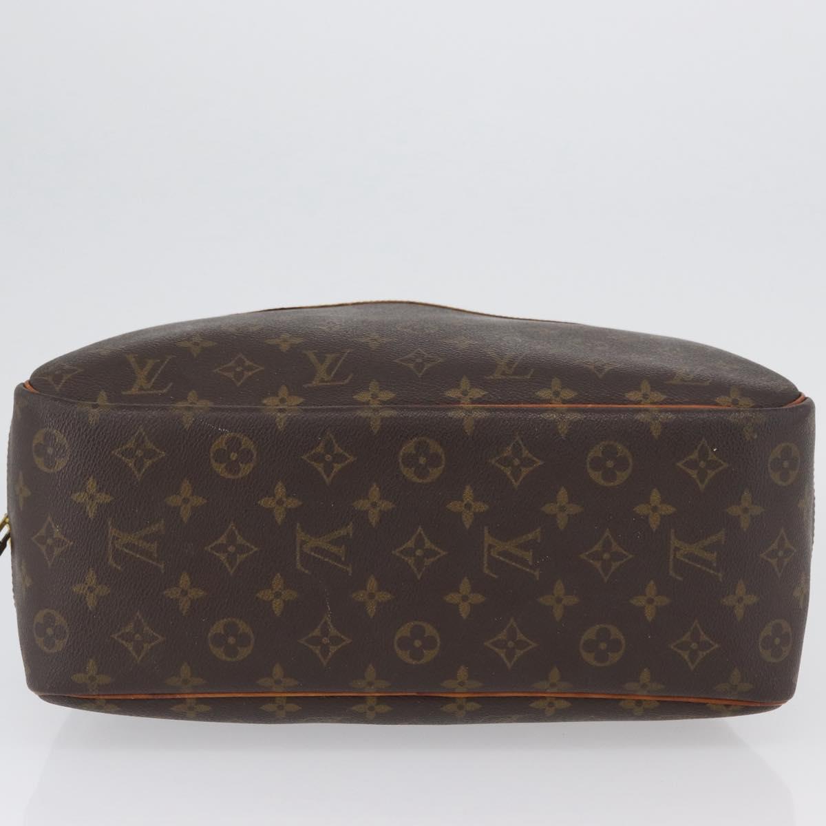 LOUIS VUITTON Monogram Deauville Hand Bag M47270 LV Auth ka3195