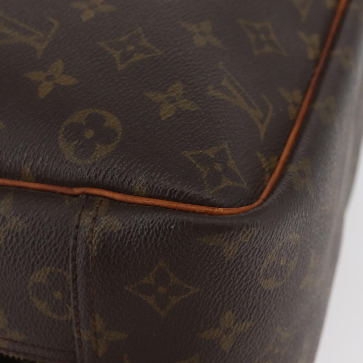 LOUIS VUITTON Monogram Deauville Hand Bag M47270 LV Auth ka3195