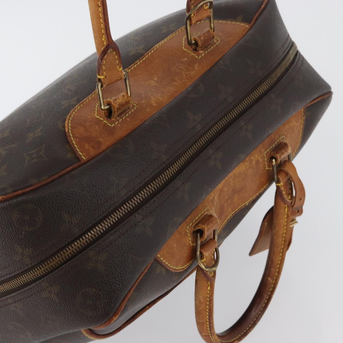 LOUIS VUITTON Monogram Deauville Hand Bag M47270 LV Auth ka3195