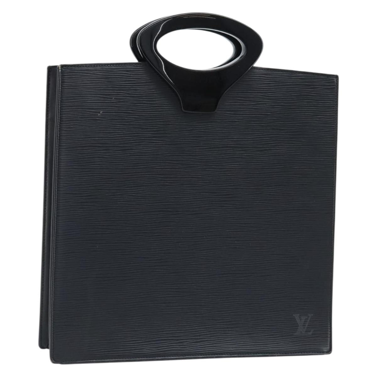LOUIS VUITTON Epi Ombre Hand Bag Black M52102 LV Auth ka3201