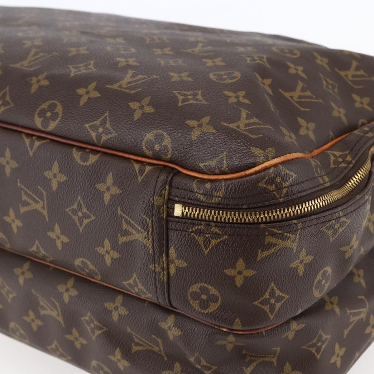 LOUIS VUITTON Monogram Alize 24H Earl Boston Bag M41399 LV Auth ka321