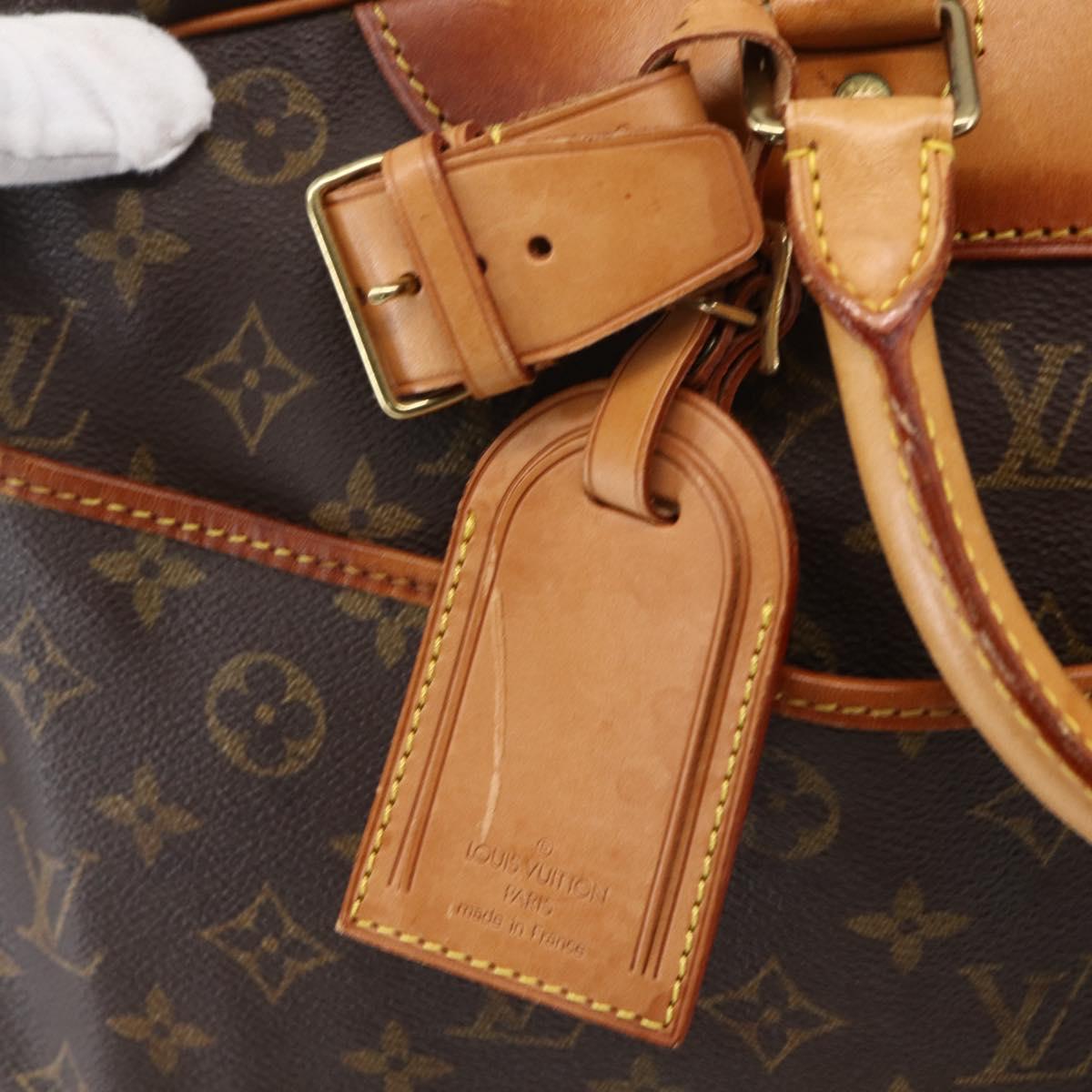 LOUIS VUITTON Monogram Alize 24H Earl Boston Bag M41399 LV Auth ka321