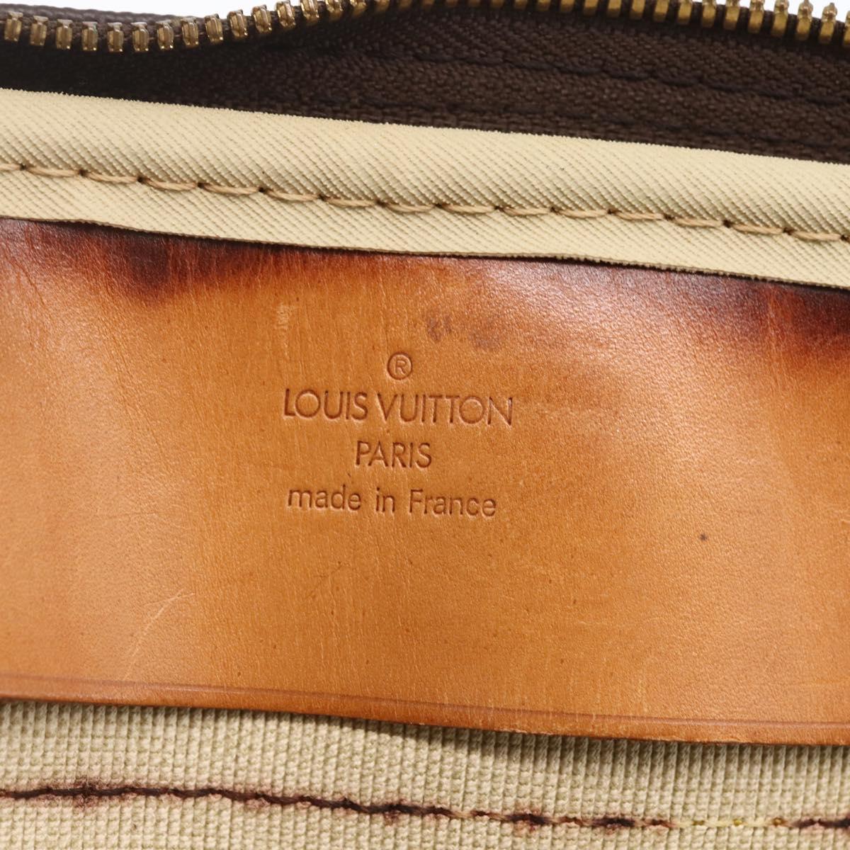 LOUIS VUITTON Monogram Alize 24H Earl Boston Bag M41399 LV Auth ka321