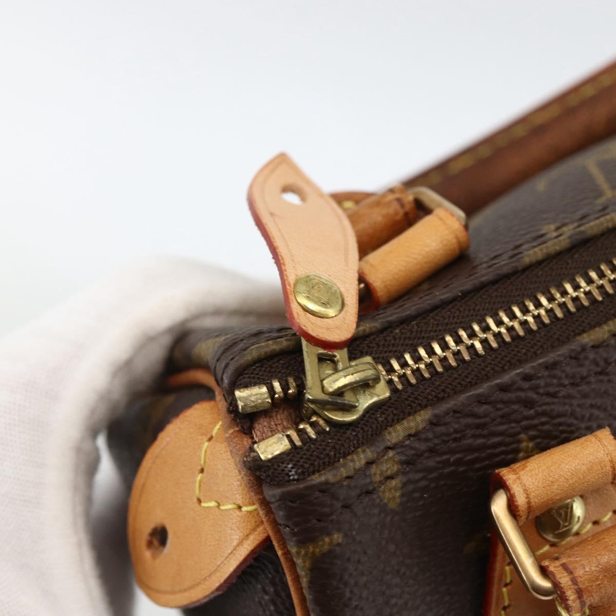 LOUIS VUITTON Monogram Mini Speedy Hand Bag M41534 LV Auth ka3210