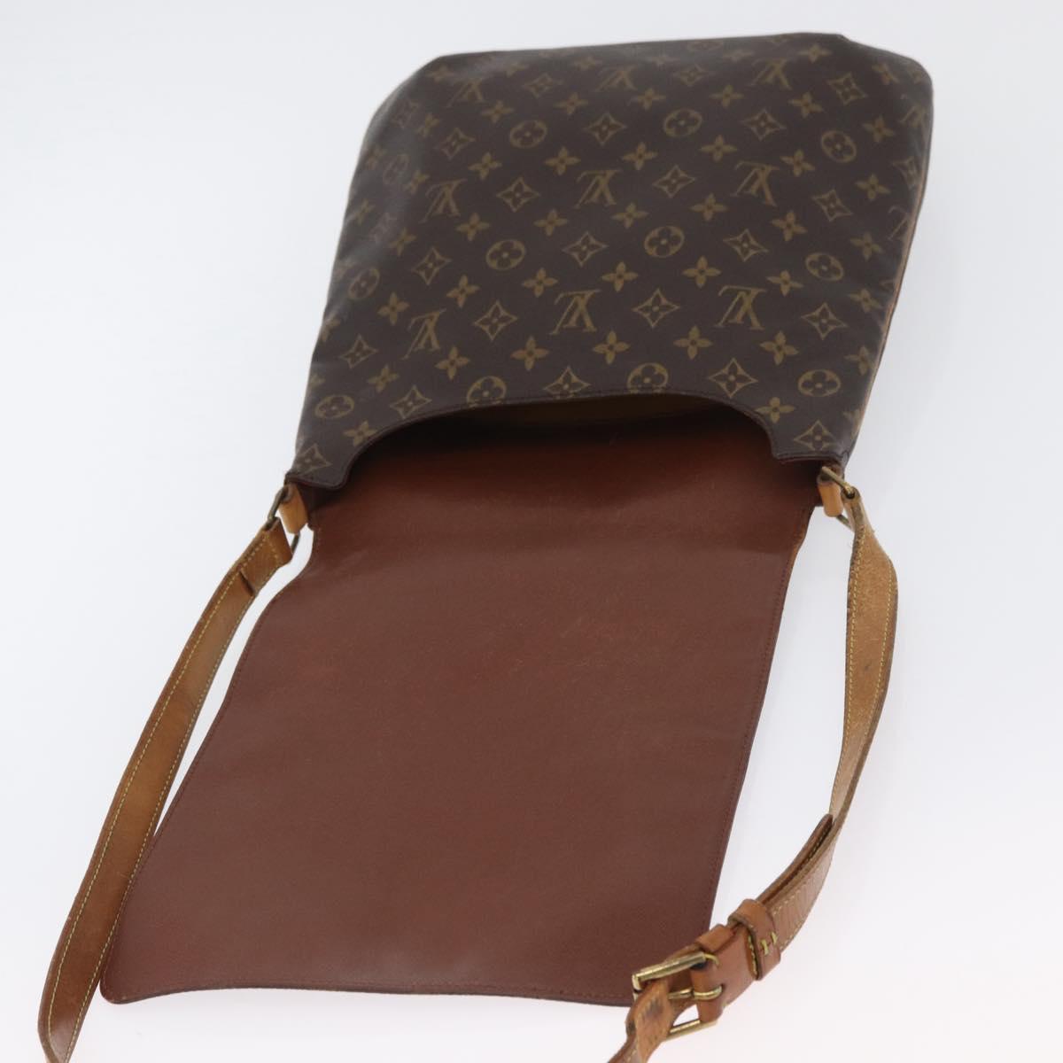LOUIS VUITTON Monogram Musette Shoulder Bag M51256 LV Auth ka3214