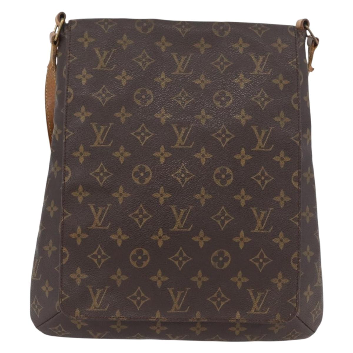 LOUIS VUITTON Monogram Musette Shoulder Bag M51256 LV Auth ka3214