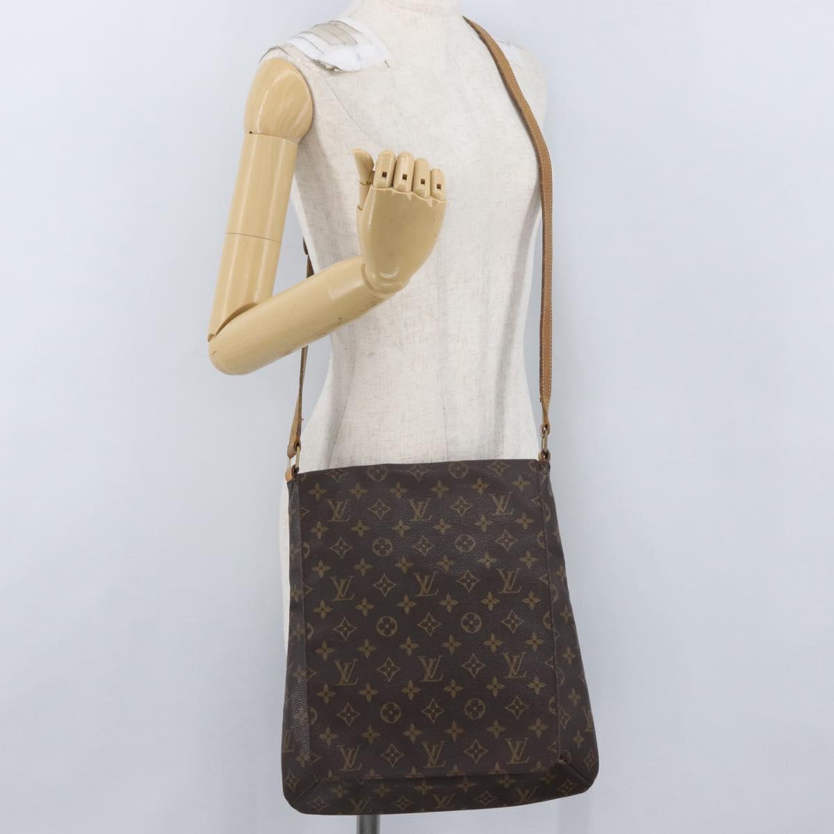 LOUIS VUITTON Monogram Musette Shoulder Bag M51256 LV Auth ka3214