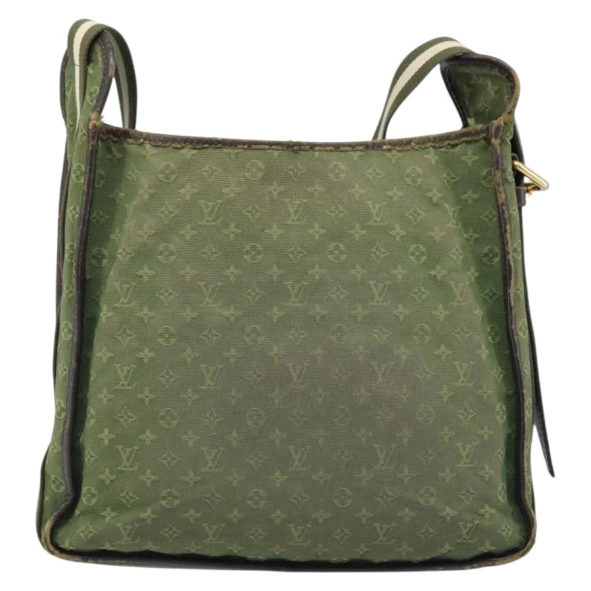 LOUIS VUITTON Monogram Mini Besace Mary Kate Bag TST Khaki M92322 LV Auth ka3216