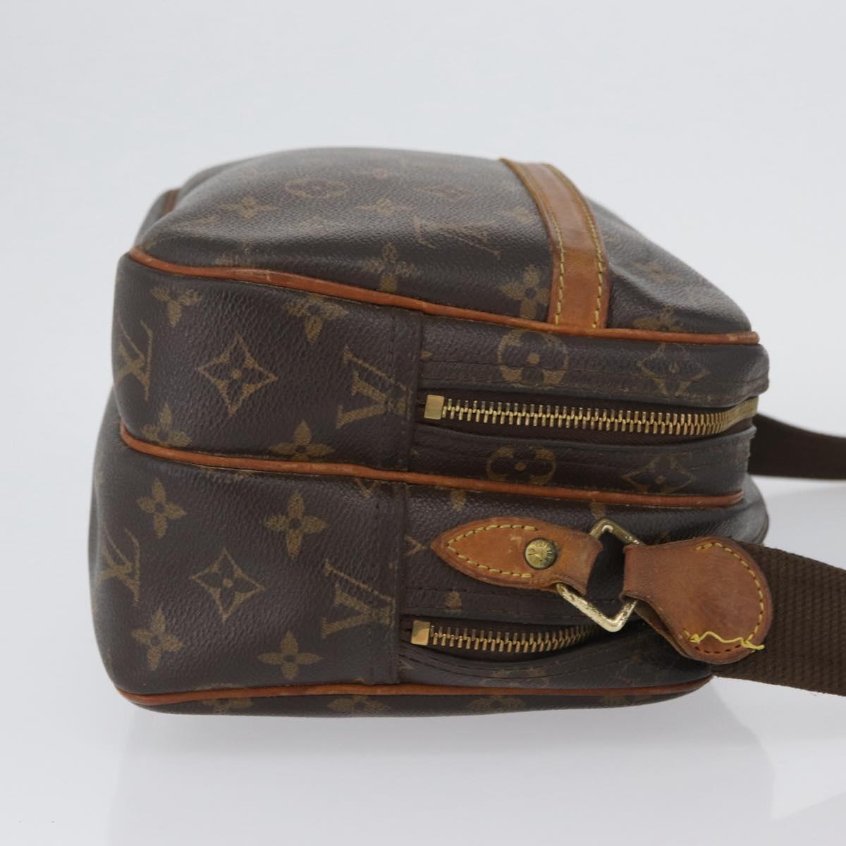 LOUIS VUITTON Monogram Reporter PM Shoulder Bag M45254 LV Auth ka3224