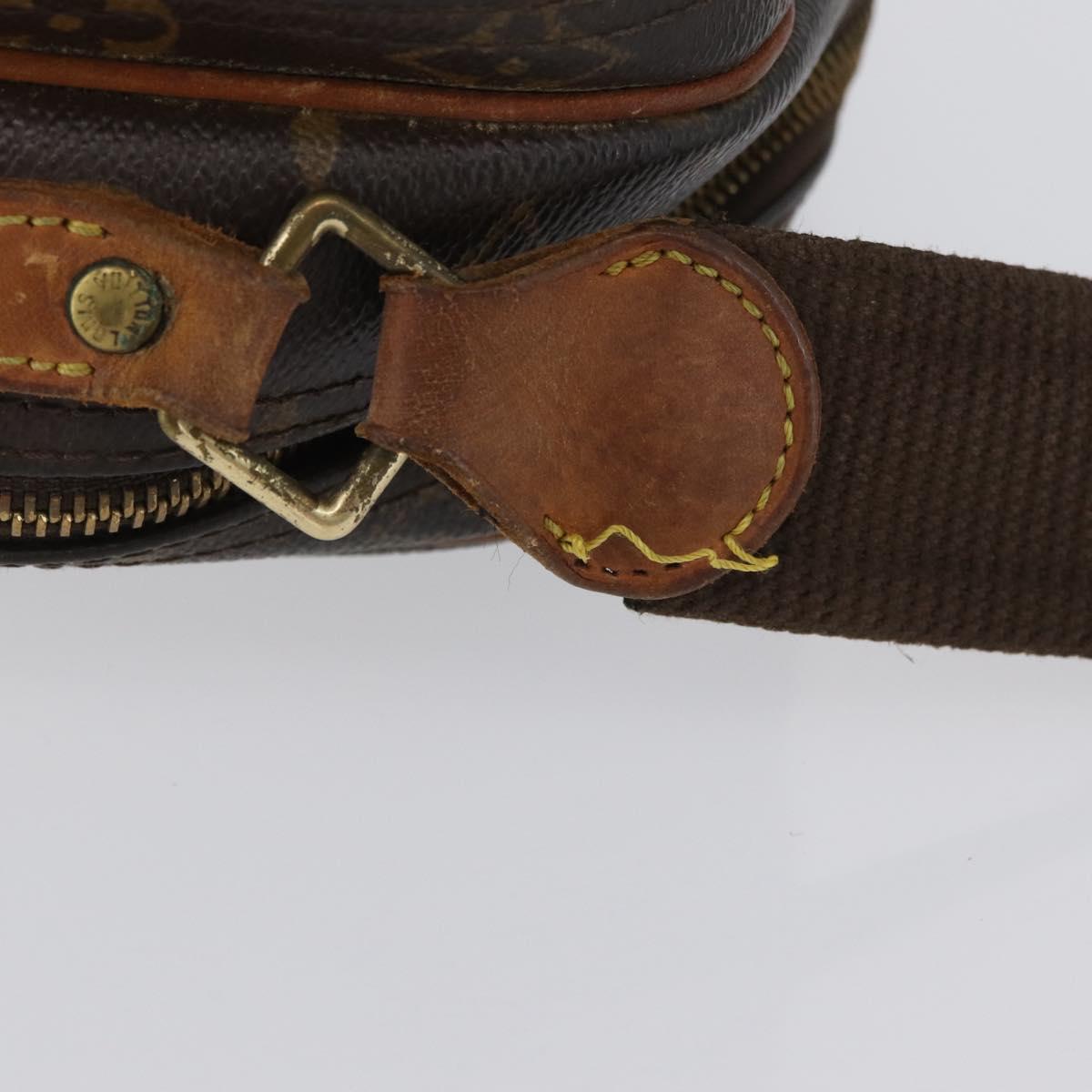 LOUIS VUITTON Monogram Reporter PM Shoulder Bag M45254 LV Auth ka3224