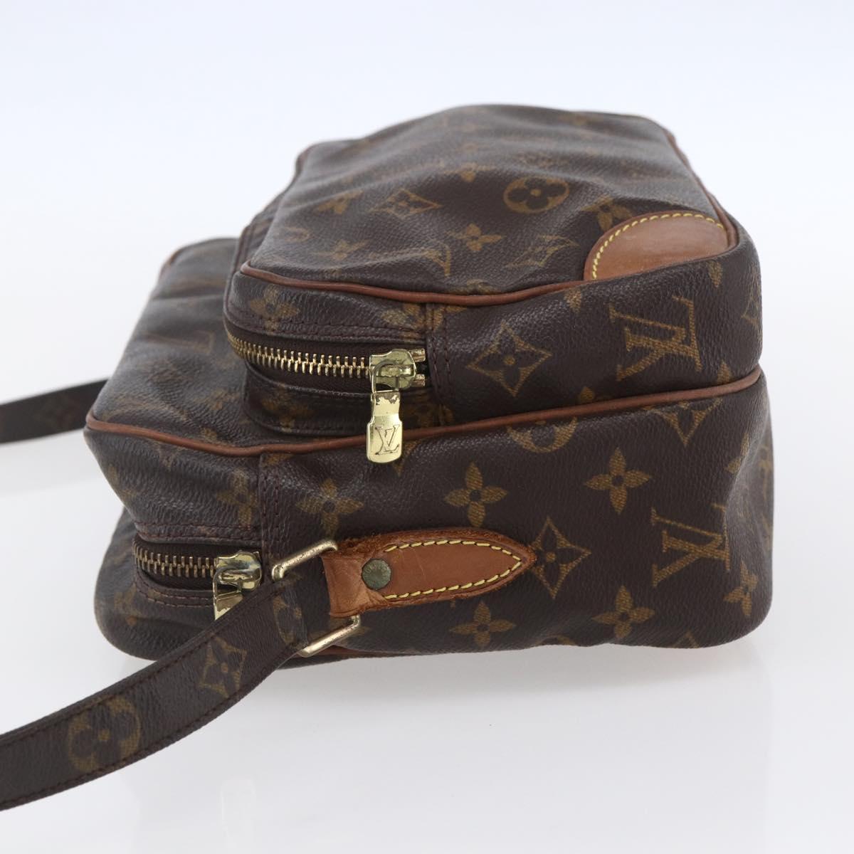LOUIS VUITTON Monogram Nile Shoulder Bag M45244 LV Auth ka323