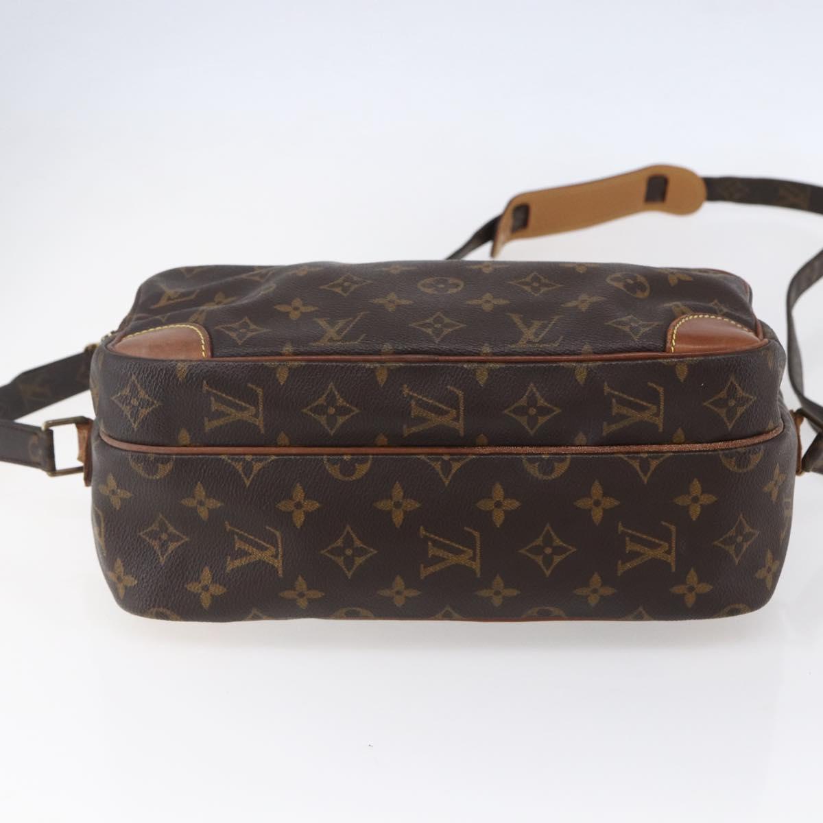 LOUIS VUITTON Monogram Nile Shoulder Bag M45244 LV Auth ka323