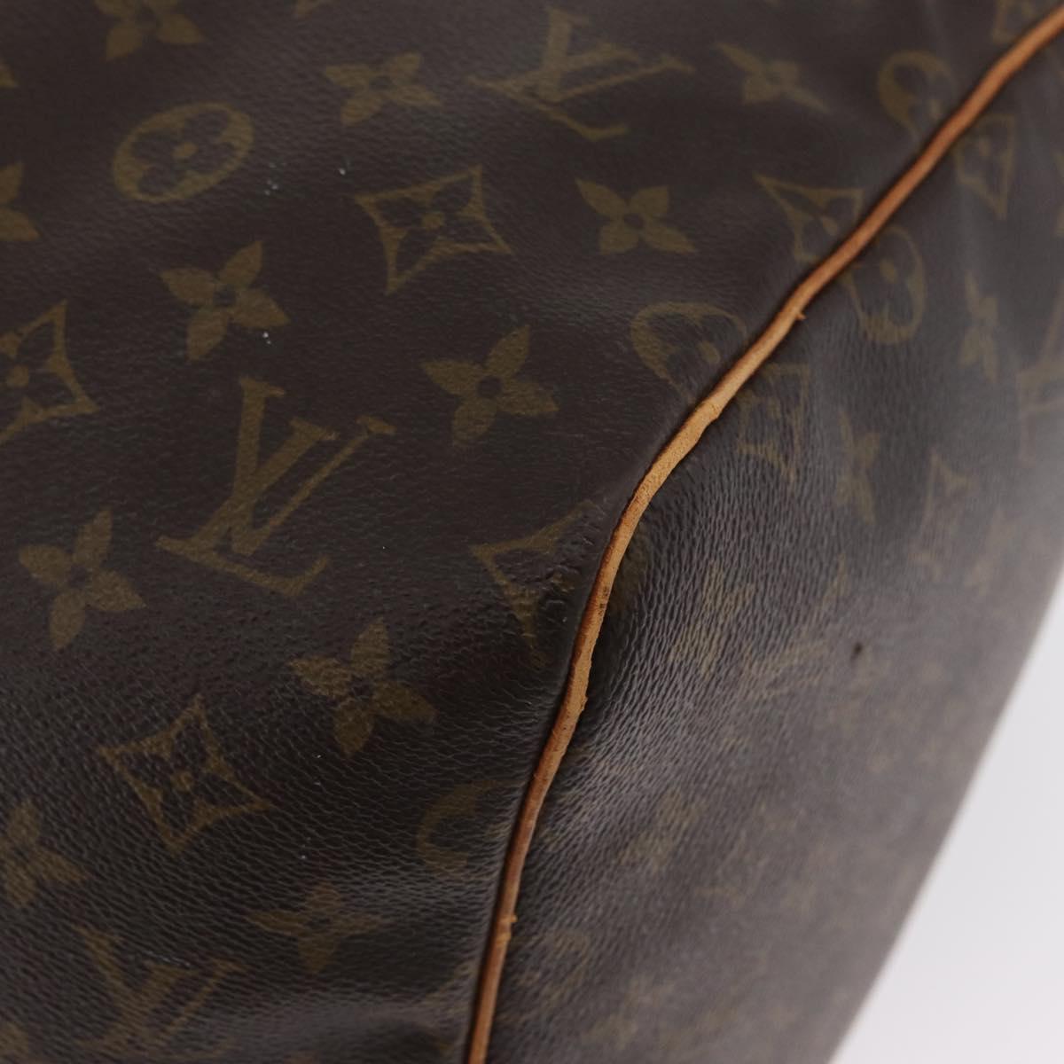 LOUIS VUITTON Monogram Keepall 55 Boston Bag M41424 LV Auth ka3233