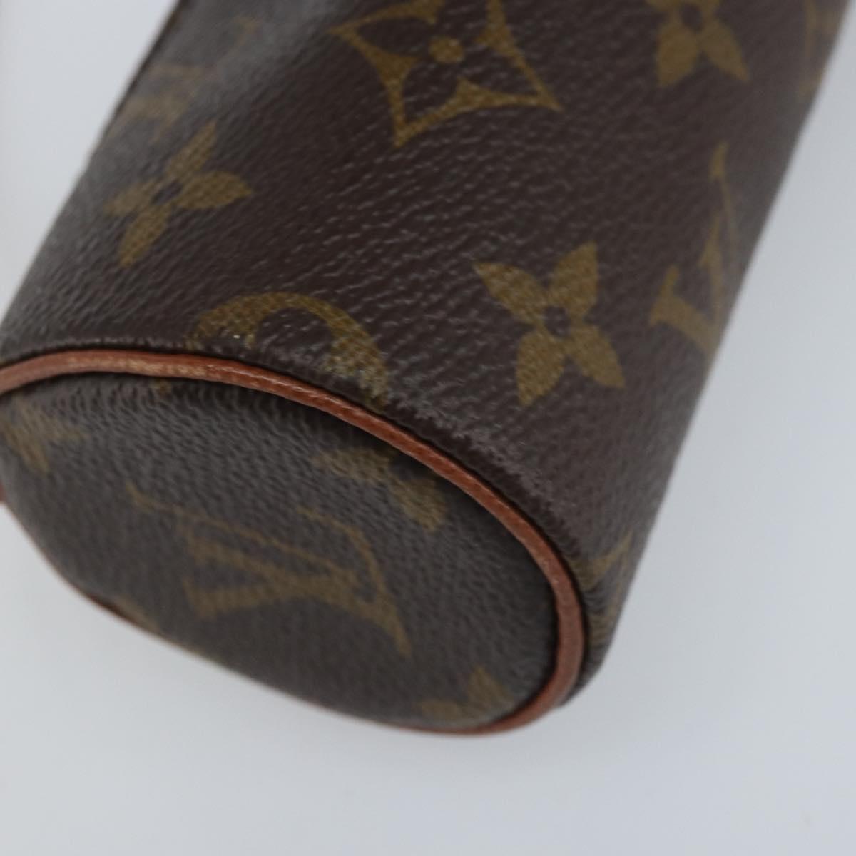 LOUIS VUITTON Monogram Papillon Pouch LV Auth ka3239