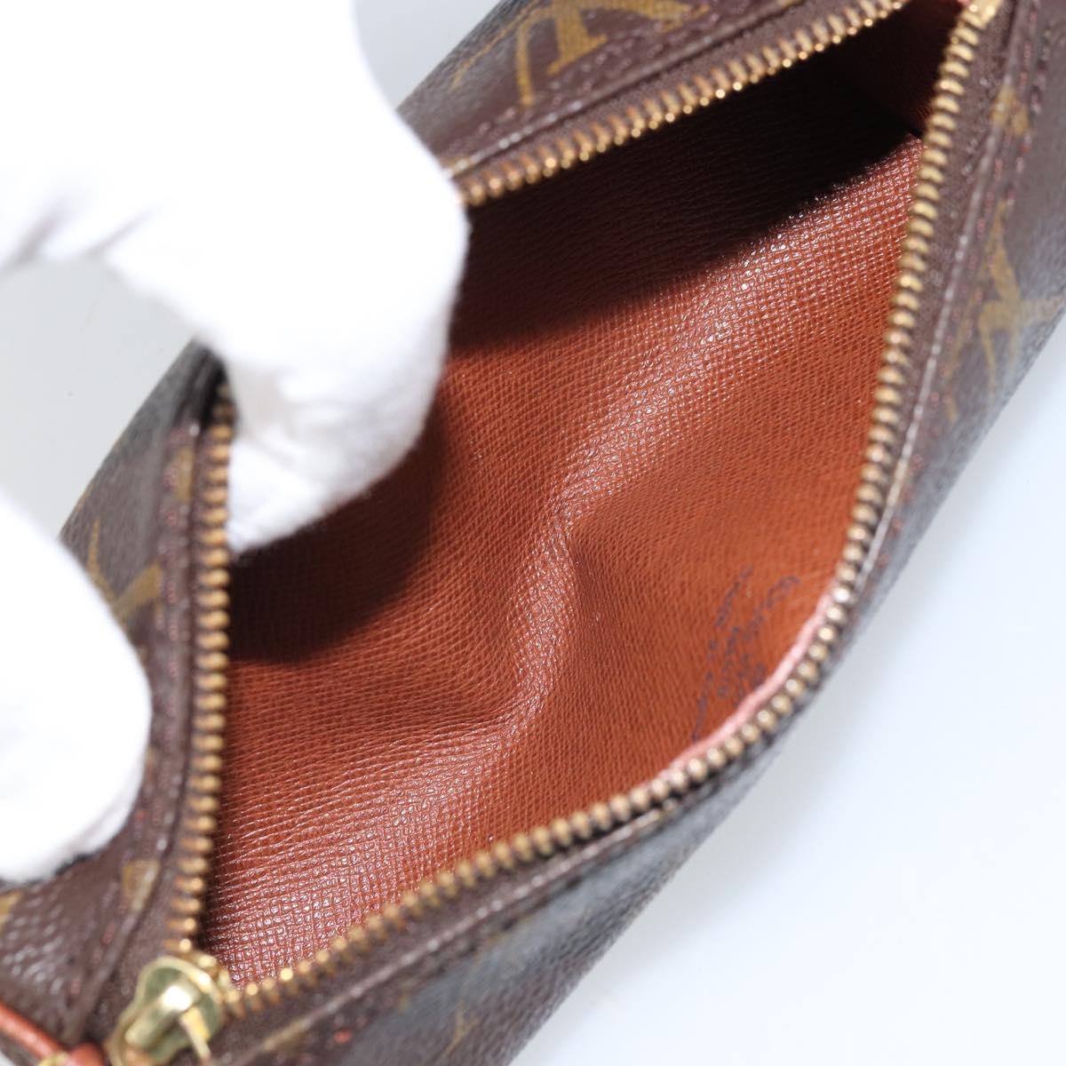 LOUIS VUITTON Monogram Papillon Pouch LV Auth ka3239