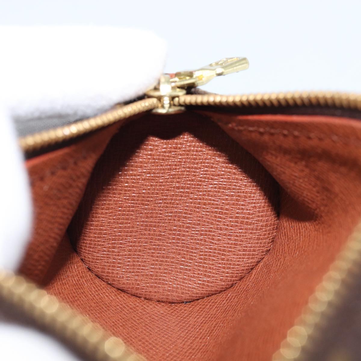 LOUIS VUITTON Monogram Papillon Pouch LV Auth ka3239