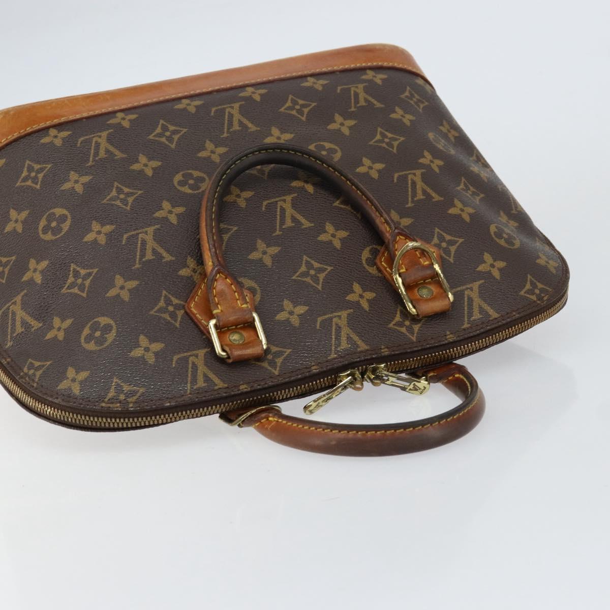 LOUIS VUITTON Monogram Alma Hand Bag M51130 LV Auth ka324