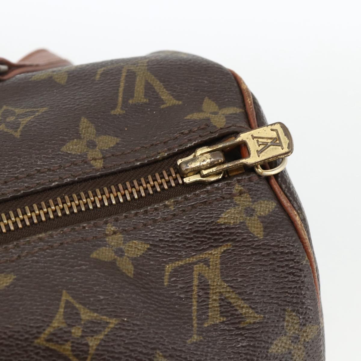LOUIS VUITTON Monogram Papillon 30 Hand Bag M51385 LV Auth ka3242