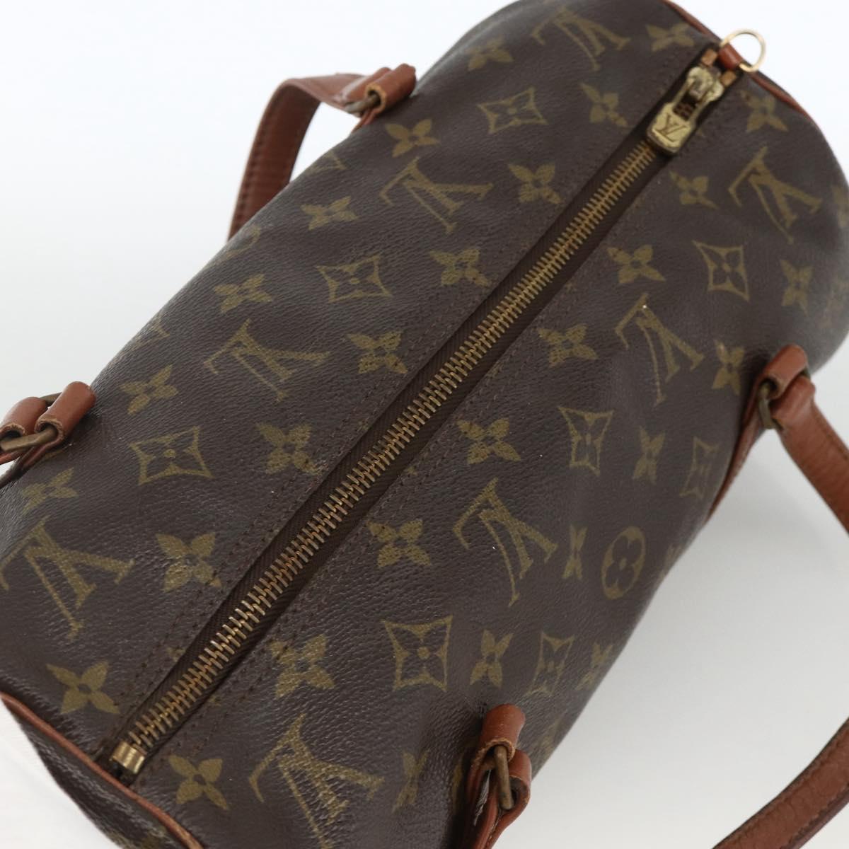 LOUIS VUITTON Monogram Papillon 30 Hand Bag M51385 LV Auth ka3242