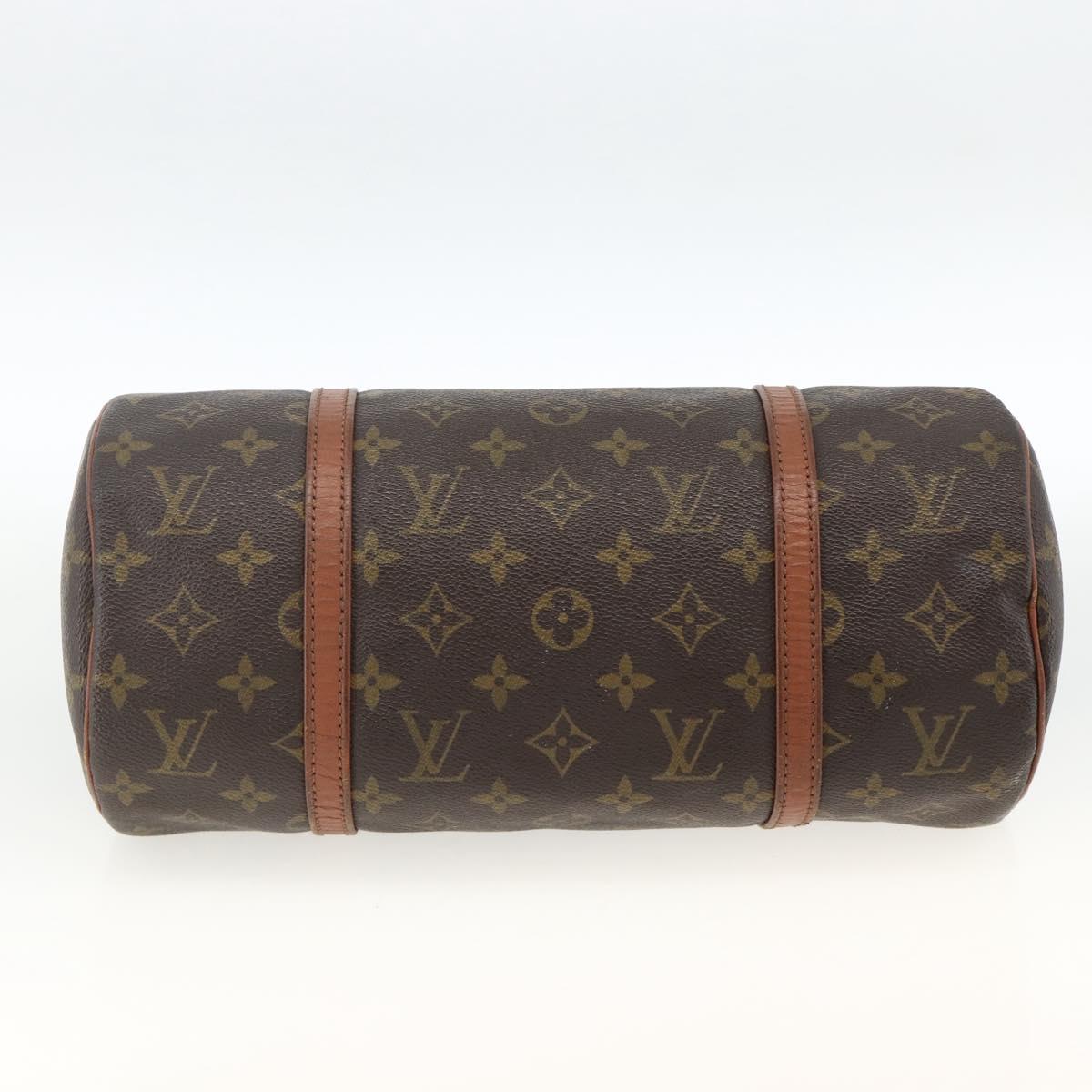 LOUIS VUITTON Monogram Papillon 30 Hand Bag M51385 LV Auth ka3242