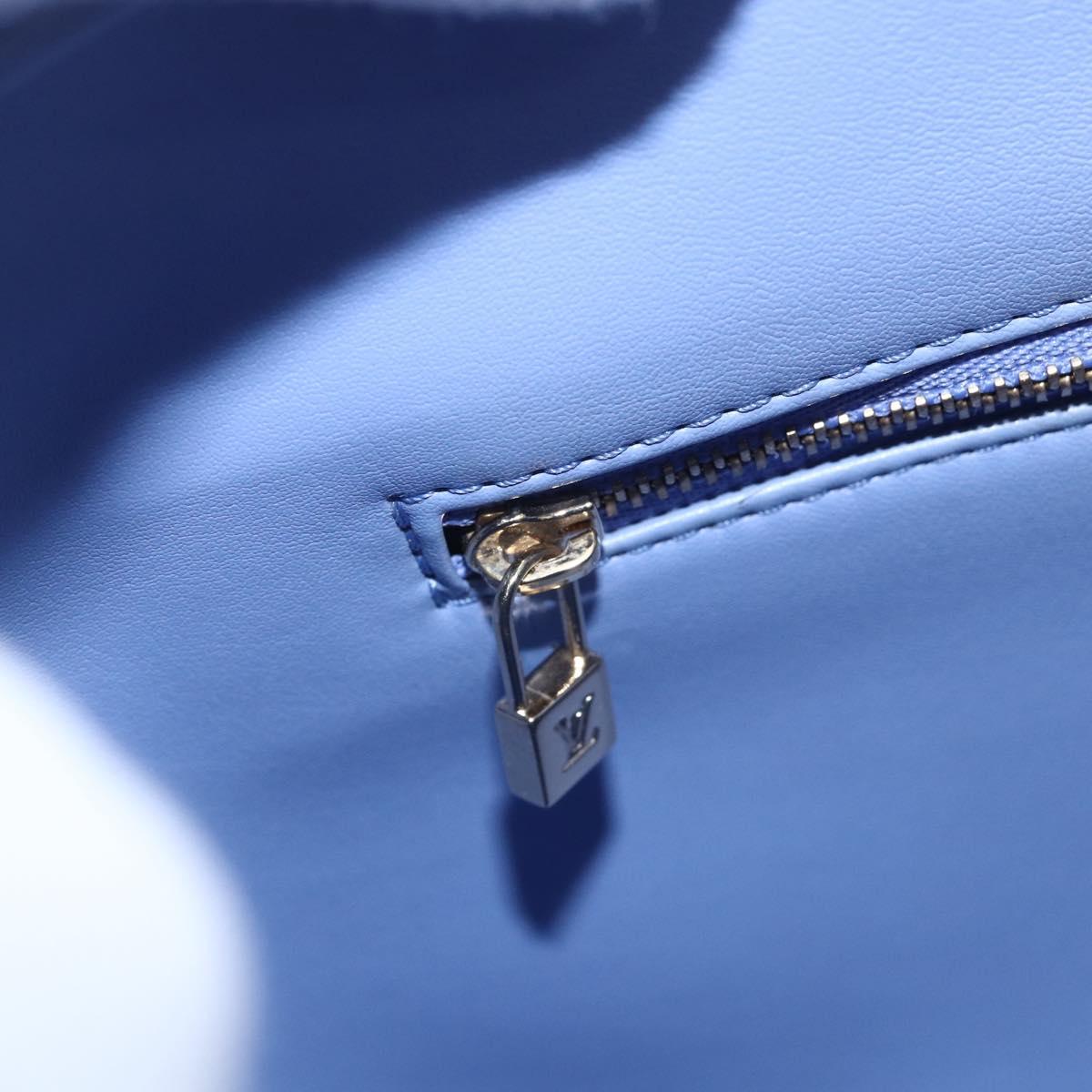 LOUIS VUITTON Monogram Vernis Houston Hand Bag Lavande M91218 LV Auth ka325V