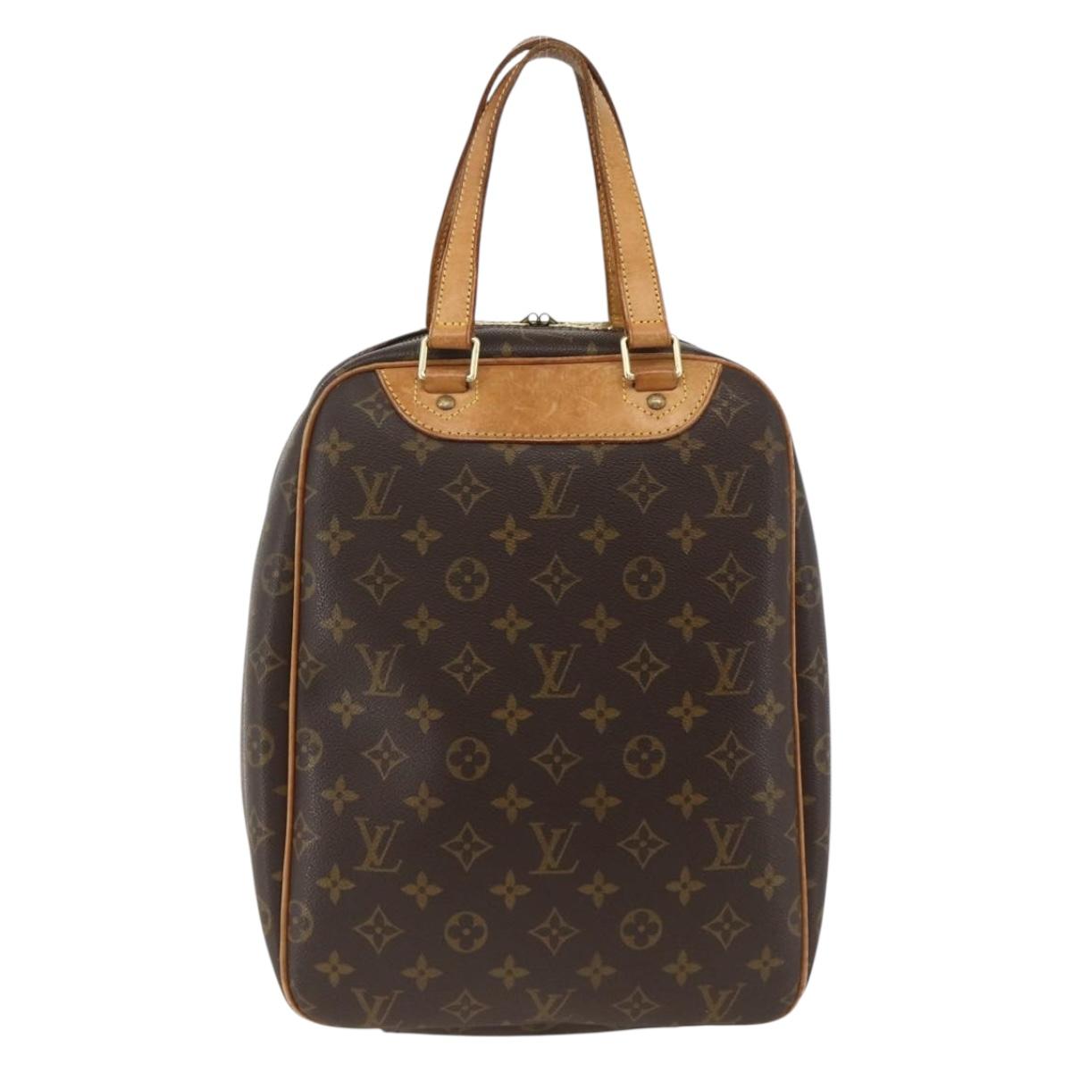 LOUIS VUITTON Monogram Excursion Hand Bag M41450 LV Auth ka3251