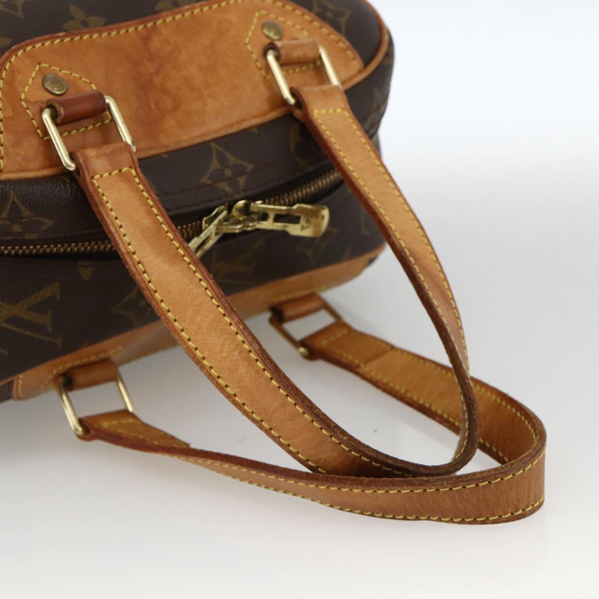 LOUIS VUITTON Monogram Excursion Hand Bag M41450 LV Auth ka3251