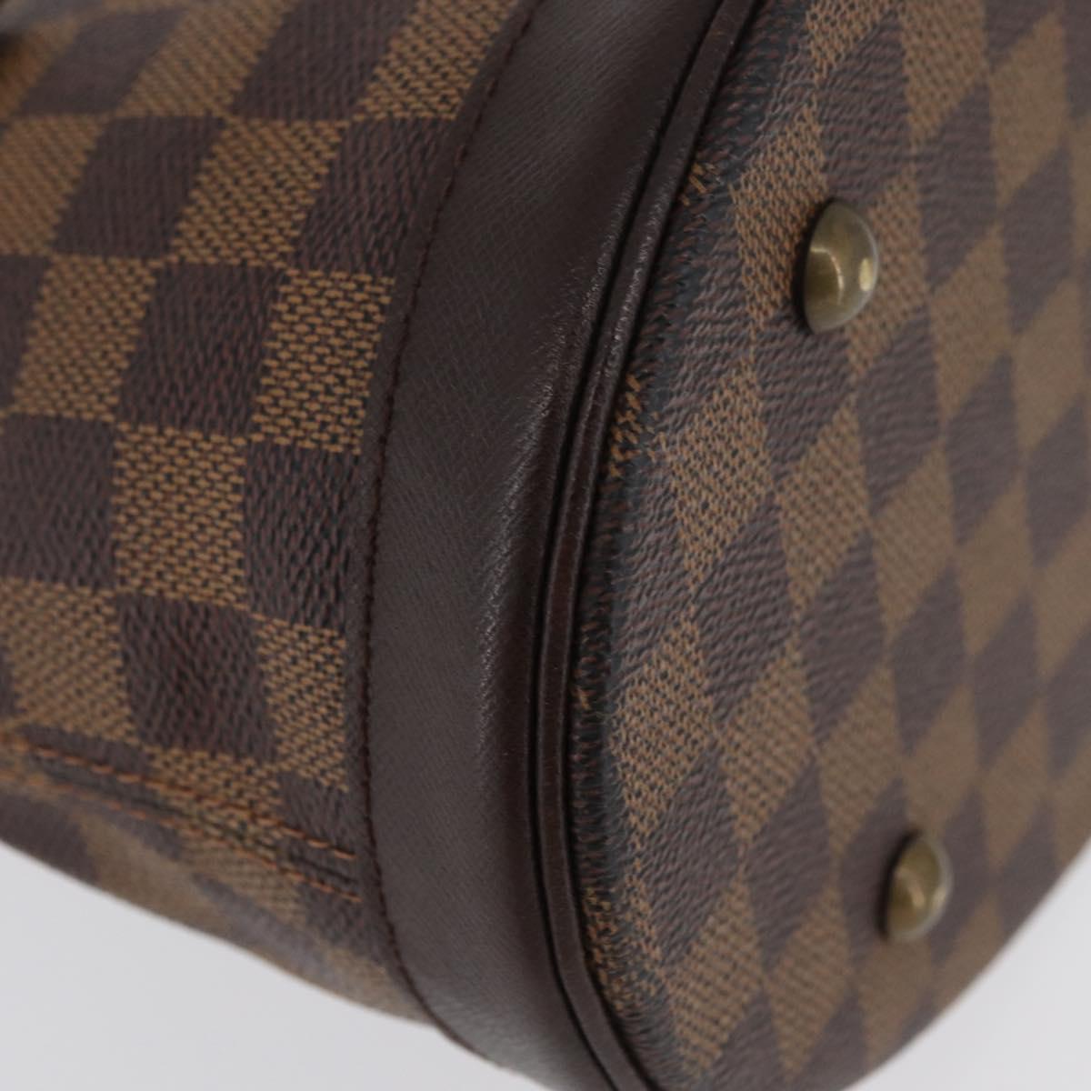 LOUIS VUITTON Damier Ebene Marais Shoulder Bag N42240 LV Auth ka3257