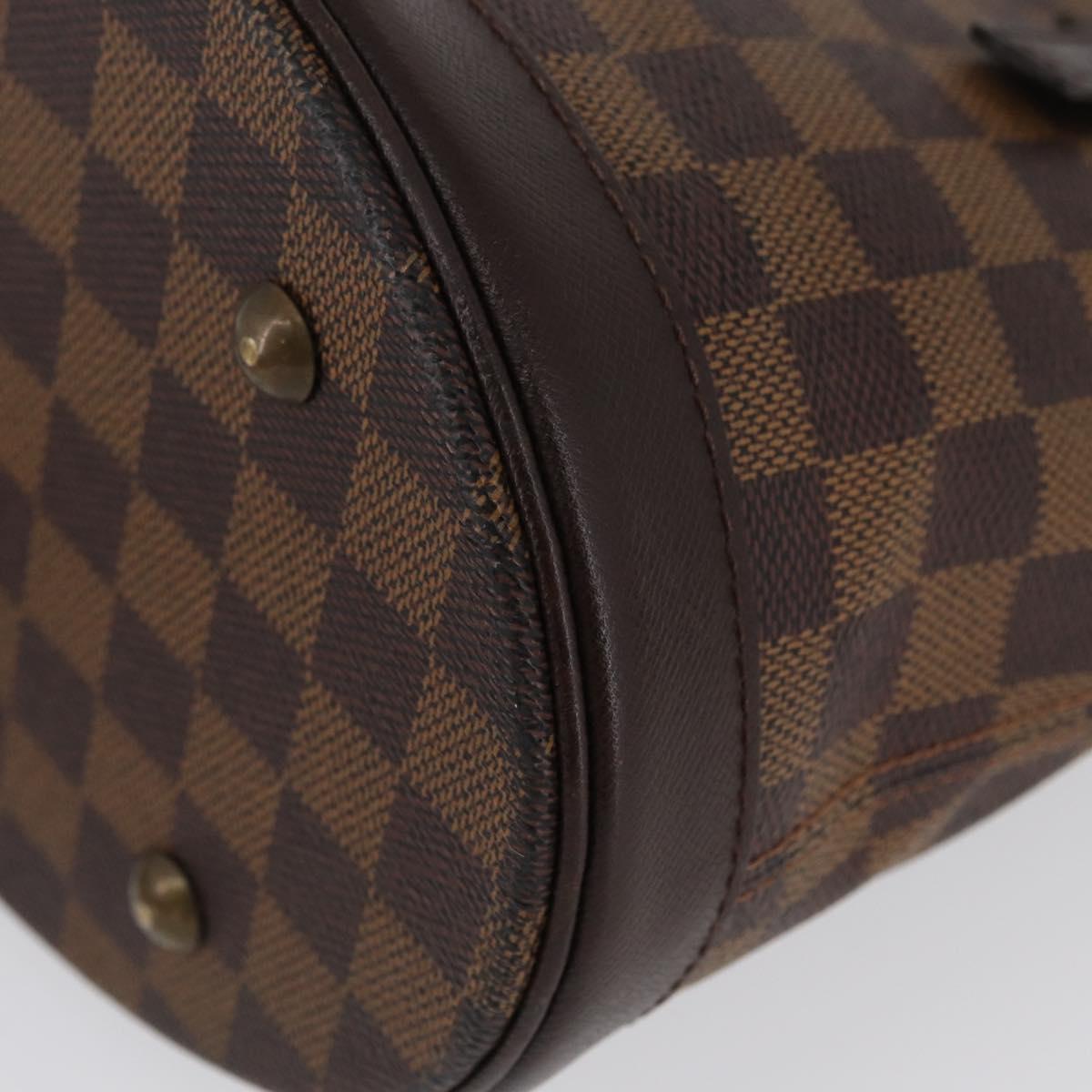 LOUIS VUITTON Damier Ebene Marais Shoulder Bag N42240 LV Auth ka3257