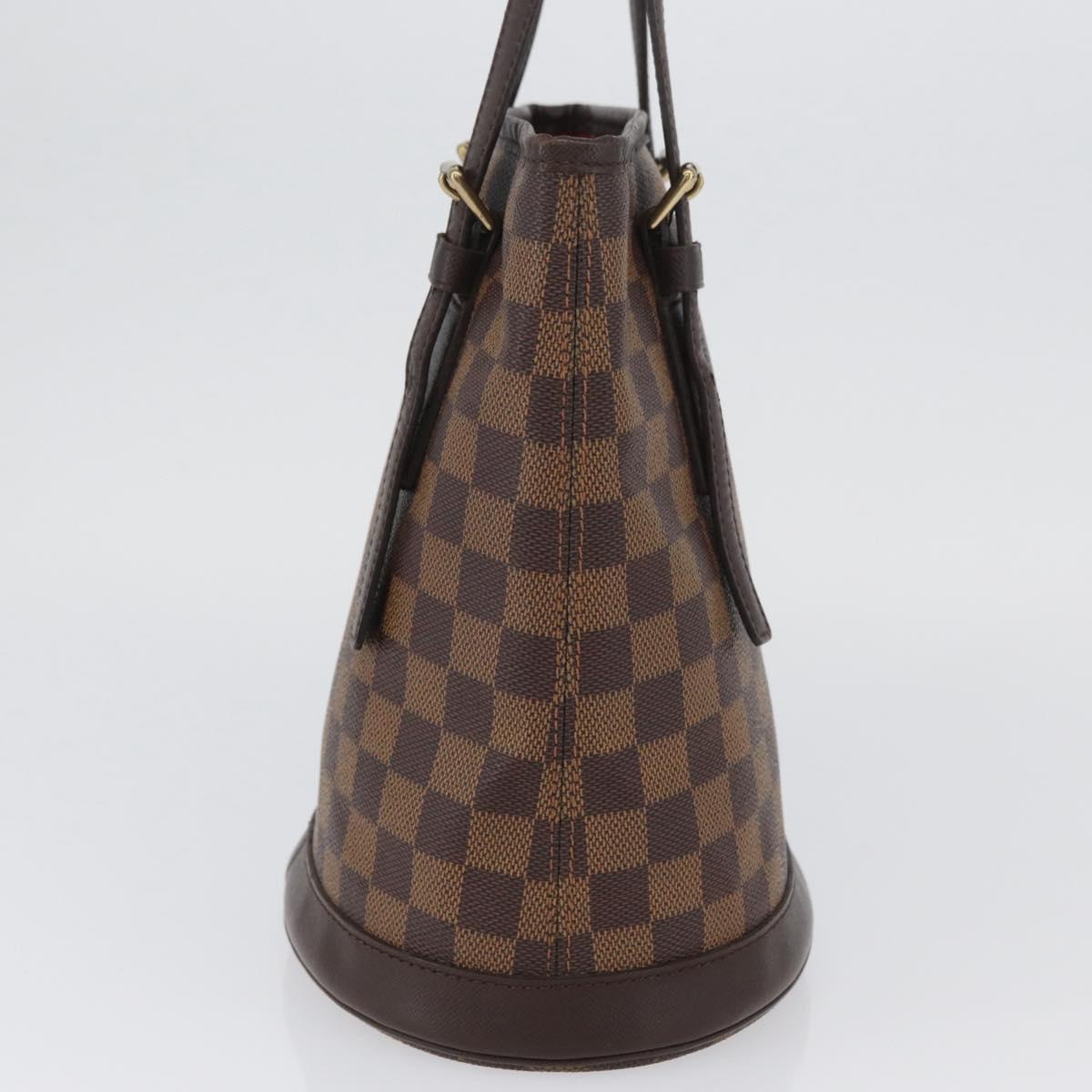 LOUIS VUITTON Damier Ebene Marais Shoulder Bag N42240 LV Auth ka3257