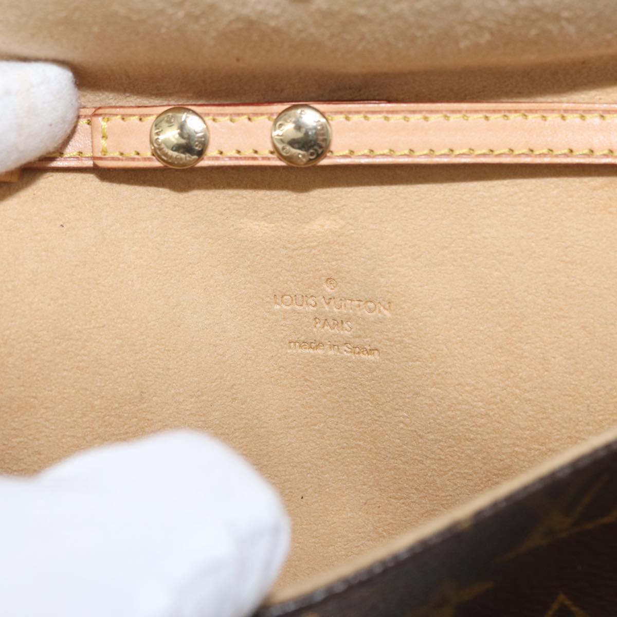 LOUIS VUITTON Monogram Pochette Twin PM Shoulder Bag M51854 LV Auth ka3263