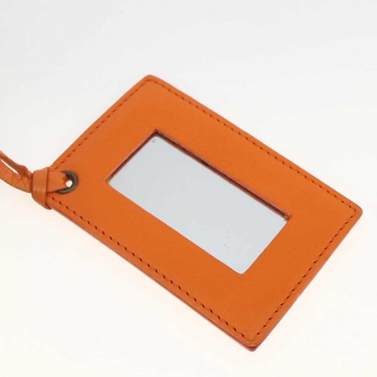 BALENCIAGA LuCity Hand Bag Leather 2way Orange 300295 Auth ka3266M