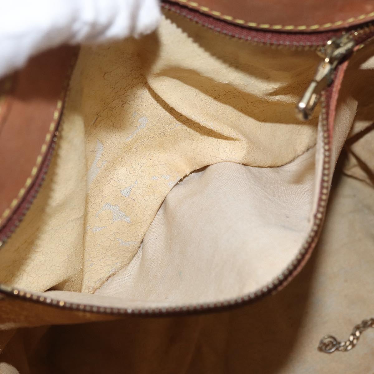 LOUIS VUITTON Monogram Bucket PM Shoulder Bag M42238 LV Auth ka3270