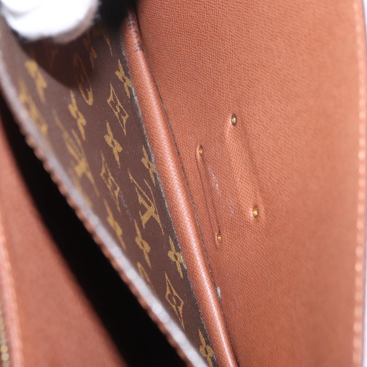 LOUIS VUITTON Monogram Monceau 28 Hand Bag 2way M51185 LV Auth ka3273