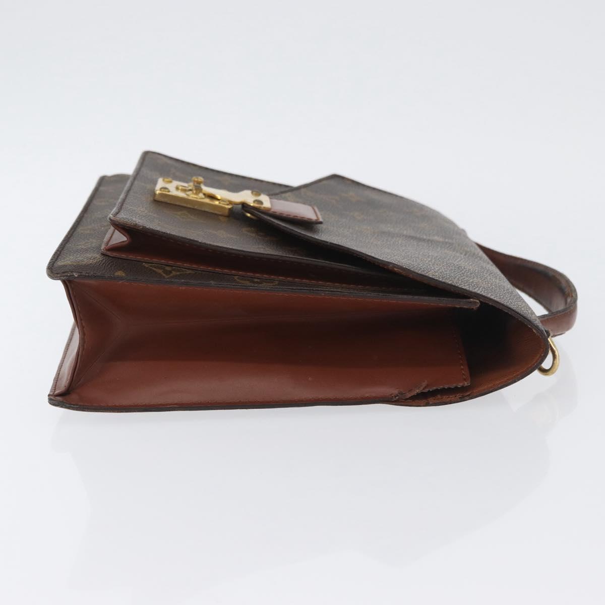 LOUIS VUITTON Monogram Monceau 28 Hand Bag 2way M51185 LV Auth ka3273