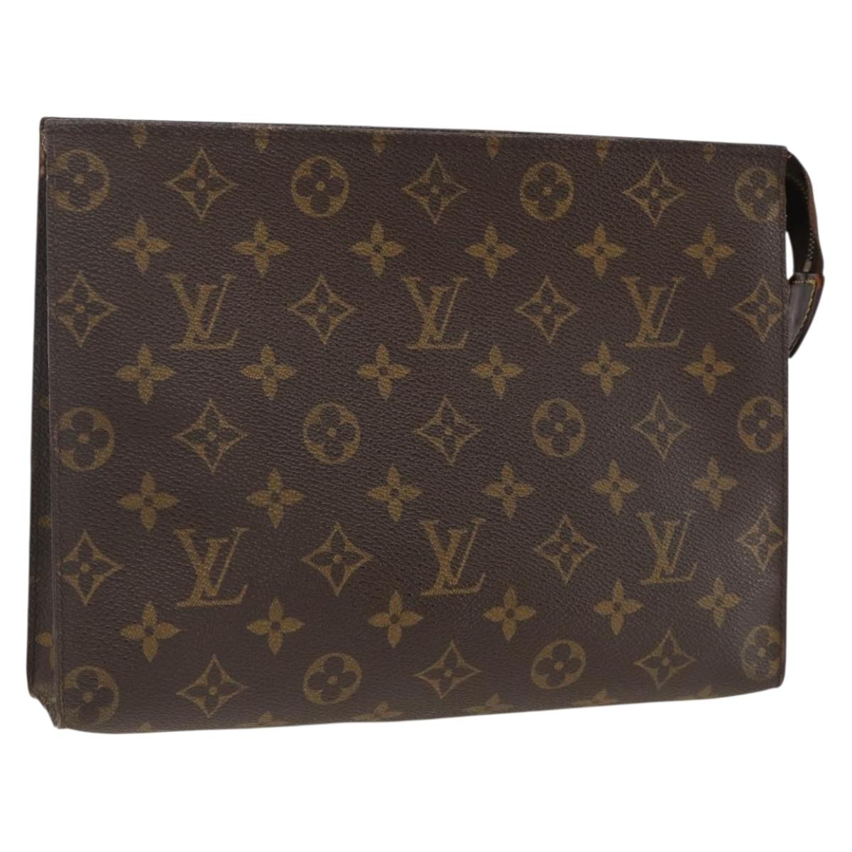 LOUIS VUITTON Monogram Poche Toilette 26 Pouch M47542 LV Auth ka3299