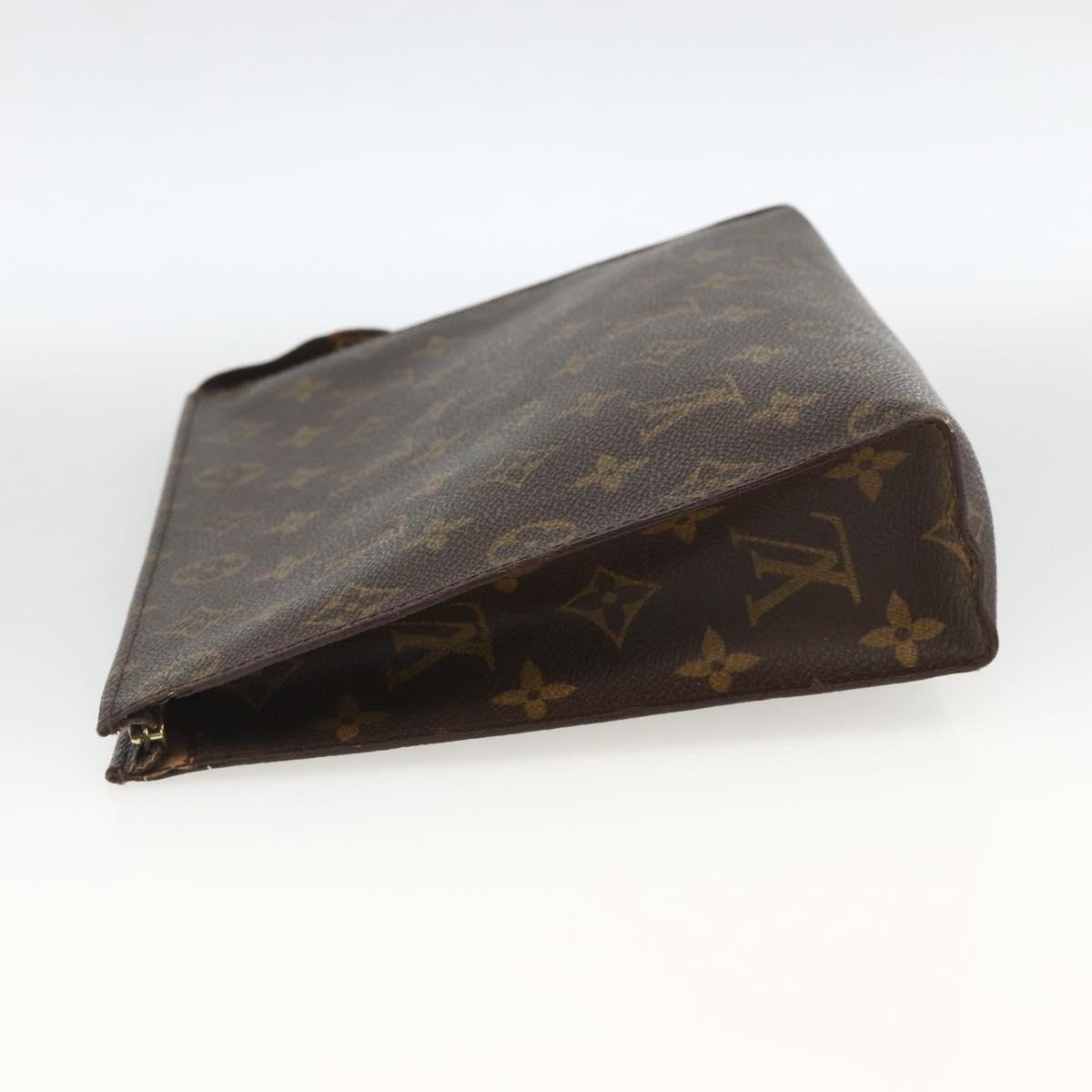 LOUIS VUITTON Monogram Poche Toilette 26 Pouch M47542 LV Auth ka3299