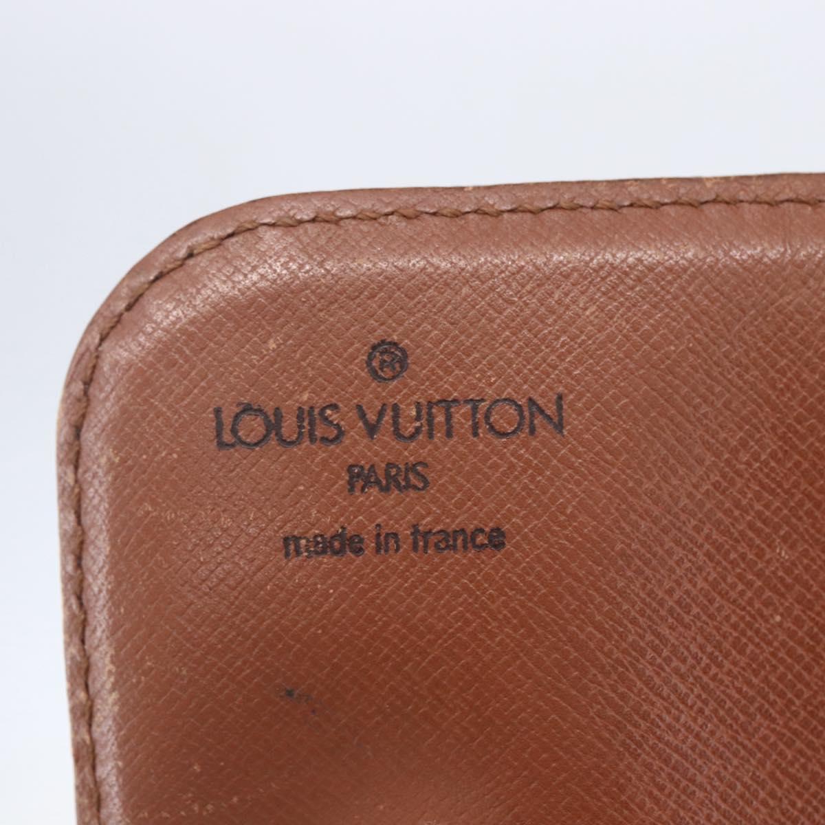 LOUIS VUITTON Monogram Cartouchiere MM Shoulder Bag M51253 LV Auth ka331