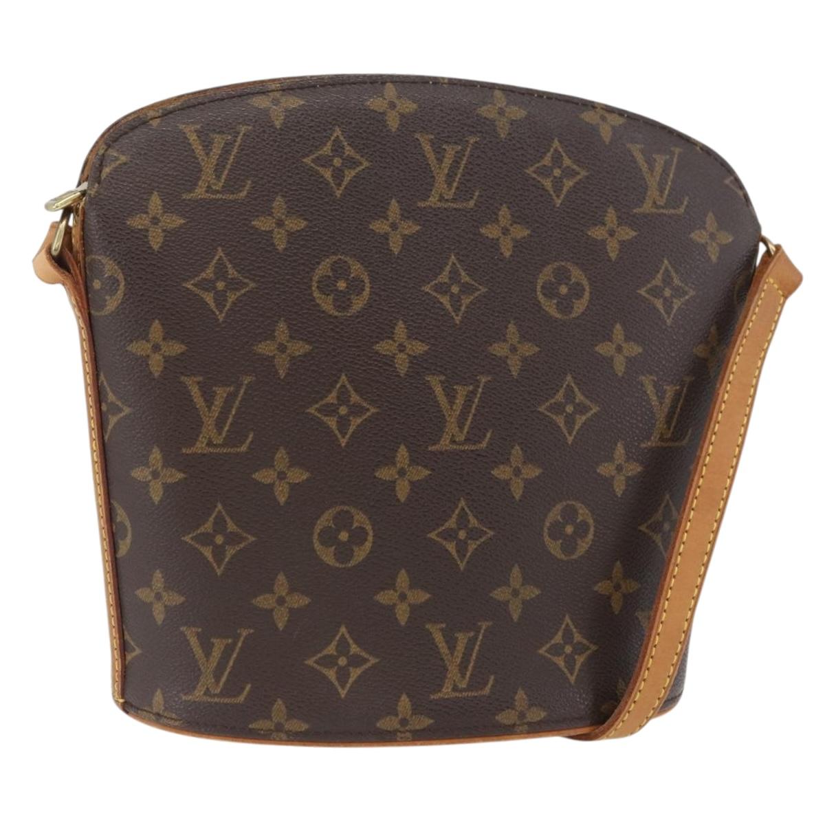 LOUIS VUITTON Monogram Drouot Shoulder Shoulder Bag M51290 LV Auth ka3318