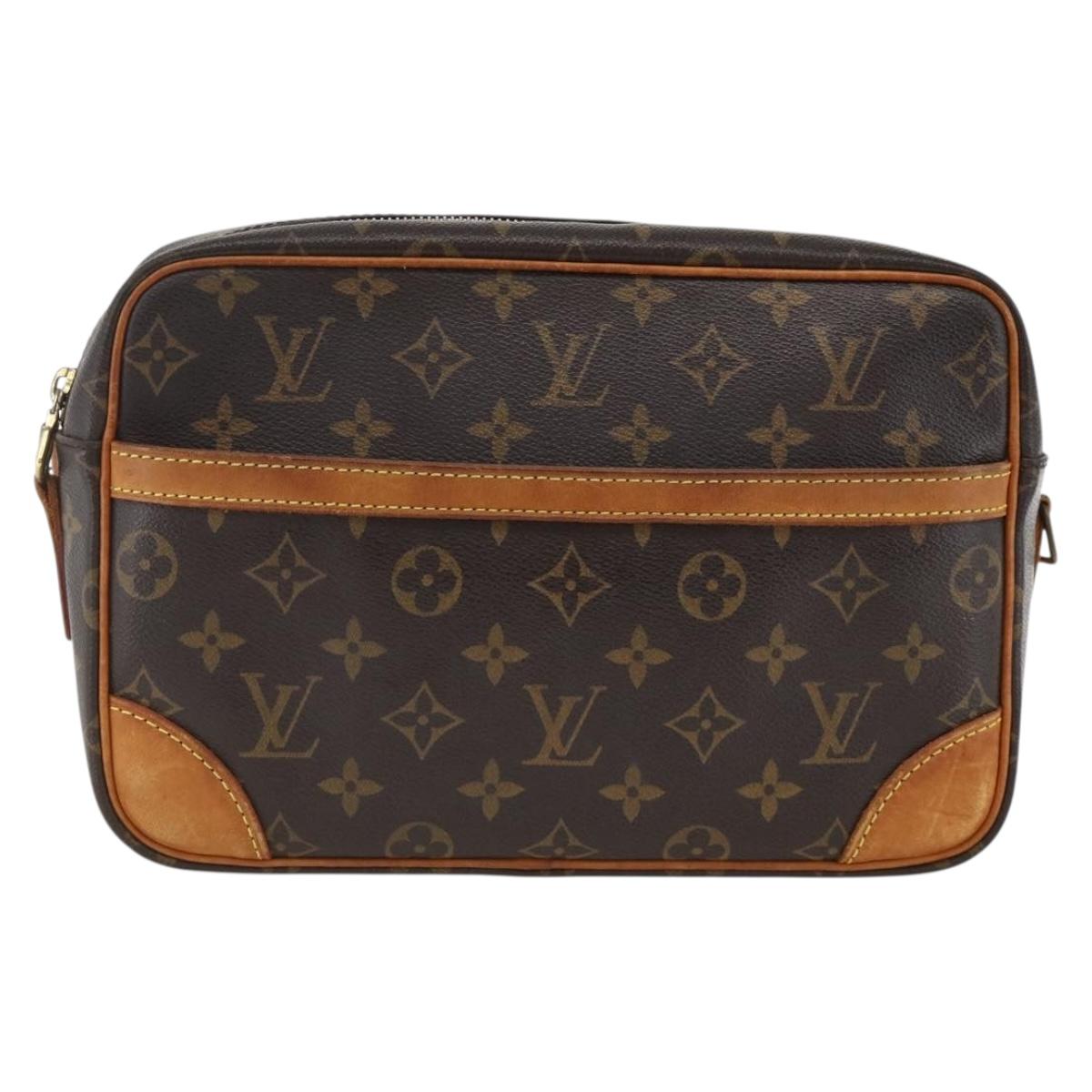 LOUIS VUITTON Monogram Trocadero 27 Shoulder Bag M51274 LV Auth ka3325