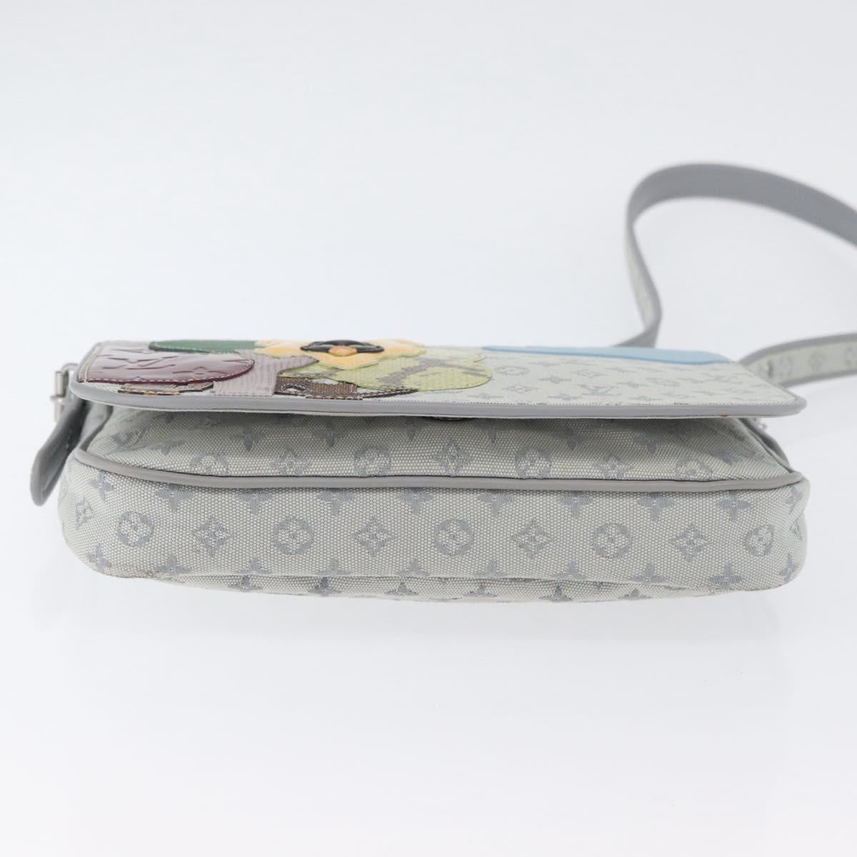 LOUIS VUITTON Monogram Mini Musette Comte De Fée Bag Gray M92279 LV Auth ka3339V
