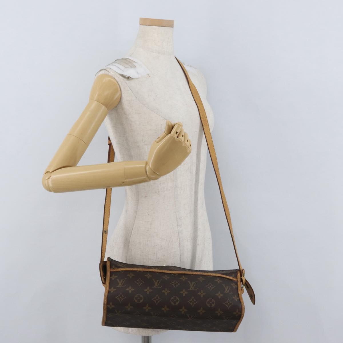 LOUIS VUITTON Monogram Popincourt Long Shoulder Bag M40008 LV Auth ka3345