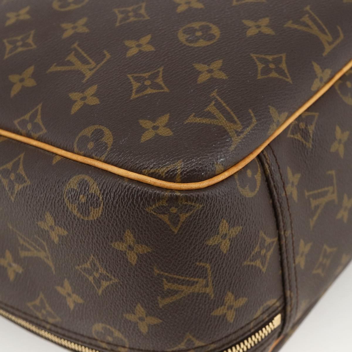 LOUIS VUITTON Monogram Excursion Hand Bag M41450 LV Auth ka3346