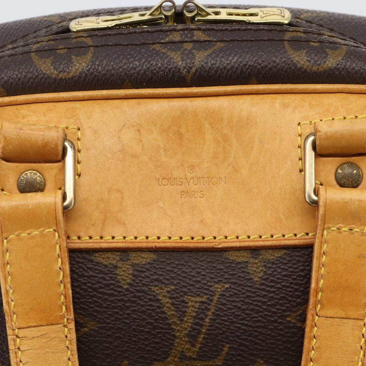 LOUIS VUITTON Monogram Excursion Hand Bag M41450 LV Auth ka3346