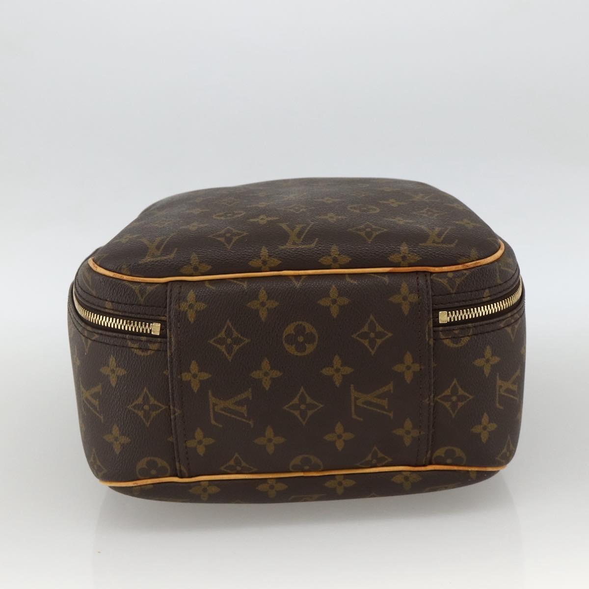 LOUIS VUITTON Monogram Excursion Hand Bag M41450 LV Auth ka3346